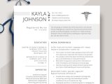 Sample Resume for New Grad Registered Nurse Rn Resume Template Nurse Resume Template New Grad Nurse – Etsy