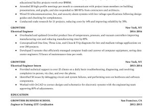Sample Resume for New Graduate Electrical Engineer Entry Level Electrical Engineer Resume Example for 2022 Resume …