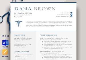 Sample Resume for New Graduate Family Nurse Practitioner Nurse Practitioner Resume Template Lpn New Grad Resume – Etsy