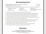 Sample Resume for New Graduate Lpn Nurse Sample Lpn Resume E Page