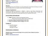 Sample Resume for New Job Seekers Sample Resumes First Time Job Seekers attractive How to