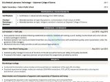 Sample Resume for New Medical Lab Technician Sample Resume Of Medical Lab Technician with Template & Writing …