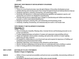 Sample Resume for New Product Development Engineer New Product Development Engineer Resume Samples