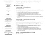 Sample Resume for New Product Development Product Manager Resumes & Guide  22 Samples Pdfs 2022
