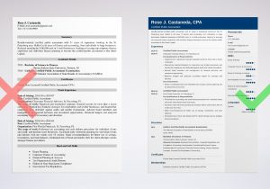 Sample Resume for Newly Passed Cpa Certified Public Accountant (cpa) Resume Sample & Guide