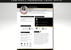 Sample Resume for Notary Signing Agent Pin On Products