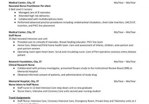 Sample Resume for Nurse Practitioner Student Download and Write Your Nnp Resume Sample Resume From Melnic