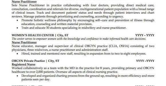 Sample Resume for Nurse Practitioner Student Nurse Practitioner Resume Sample Professional Resume Examples …