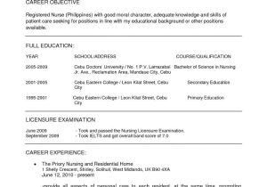 Sample Resume for Nurses In Malaysia Angelica Cordova (angelannecordova3) – Profile Pinterest