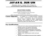 Sample Resume for Nurses In the Philippines Resume Updated Abroad Pdf Nursing Hospital
