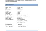 Sample Resume for Nurses with Experience In India Cv Rn [dha]1