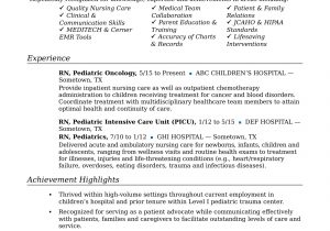 Sample Resume for Nurses with Experience In India Nurse Resume Sample