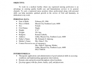 Sample Resume for Nurses with Experience In India Resume Nurses Sample