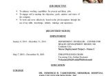 Sample Resume for Nurses with Experience In the Philippines Resume Registered Nurse