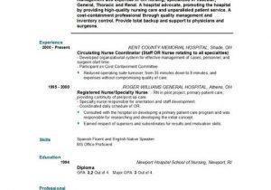 Sample Resume for Nurses with No Experience Sample Nursing Resume with No Experience 10 Tips for