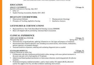 Sample Resume for Nurses without Experience 11 12 Nursing Resume without Experience