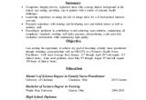Sample Resume for Nursing Grad School Nursing Resume for Graduate School