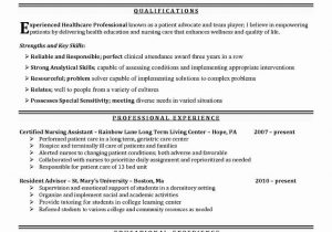 Sample Resume for Nursing Students Applicants 25 Nursing Student Resume Templates In 2020