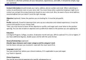 Sample Resume for Nursing Students Applicants Free 8 Sample Nursing Student Resume Templates In Ms Word