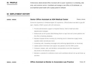 Sample Resume for Office assistant Examples Fice assistant Resume Writing Guide