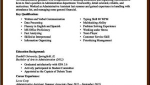 Sample Resume for Office assistant with No Experience Fice assistant Resume No Experience