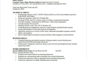 Sample Resume for Ojt Computer Science Students Sample Puter Science Resume Luxury Sample Puter Science
