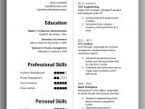 Sample Resume for One Long Term Job Simple yet Elegant Cv Template to Get the Job Done – Free Download …