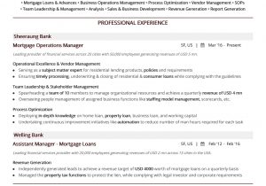 Sample Resume for Operations Manager In Banking Best Operations Resume: the 2021 Guide with 10lancarrezekiq Examples & Samples