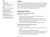 Sample Resume for Paralegal with No Experience Paralegal Resume Examples & Writing Tips 2021 (free Guide)