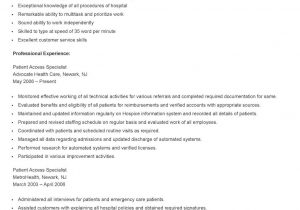 Sample Resume for Patient Access Representative Sample Resume Dentist Patient Communication September 2021