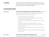 Sample Resume for Patient Service Representative Bilingual Customer Service Representative
