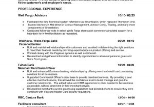 Sample Resume for Personal Banker Position Personal Banker Cv – Bank Officer Cv Example Myperfectcv