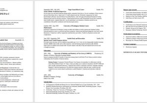 Sample Resume for Physician assistant School Physician assistant Resume and Curriculum Vitae the Physician …