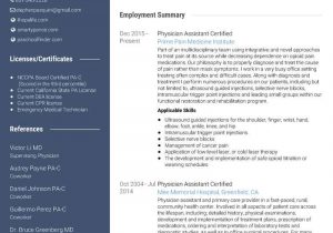 Sample Resume for Physician assistant School Use Visualcv to Create A Stunning Physician assistant Resume the …