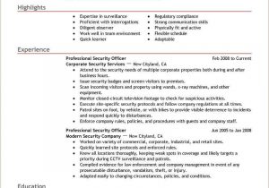Sample Resume for Police Officer with No Experience Safety Officer Fresher Cv format Security Resume, Resume …