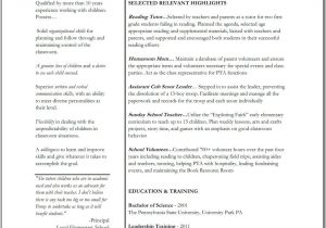 Sample Resume for Preschool Teacher Aide Preschool Teacher assistant Resume Free Resume Templates …