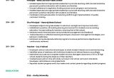 Sample Resume for Principal In India Sample Resume Of School Principal with Template & Writing Guide …