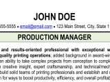 Sample Resume for Print Production Manager Resume for Printing Industry – Print Shop Resume Ihireprinting