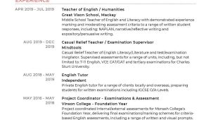 Sample Resume for Private School Teacher Casual Relief Teacher Resume Sample 2021 Writing Tips – Resumekraft