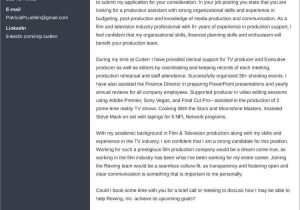 Sample Resume for Production assistant In Film Production assistant Cover Letterâsamples & Templates