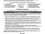 Sample Resume for Production Manager Post Product Manager Resume Sample Monster.com