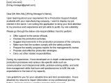 Sample Resume for Production Support Manager Production Support Analyst Cover Letter Examples – Qwikresume