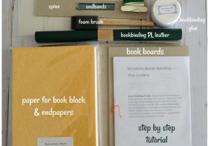 Sample Resume for Professional Cutter Bindery Diy Book Book Binding Kit Make My Book Kit Bind My Journal – Etsy.de