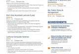 Sample Resume for Professors In Universities Download: Lecturer Resume Example for 2021 Enhancv.com