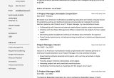 Sample Resume for Program Manager Manufacturing 20 Project Manager Resumes & Full Guide Pdf & Word