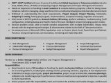 Sample Resume for Project Manager It software India Sample Project Manager Resume India October 2021