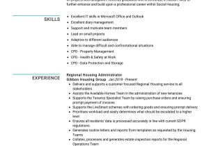 Sample Resume for Property Manager Student Housing Regional Housing Administrator Resume Sample 2022 Writing Tips …