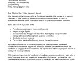Sample Resume for Provider Enrollment Specialist Enrollment Specialist Cover Letter Examples – Qwikresume