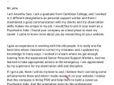 Sample Resume for Psw New Graduate I Want You Guys to Write A Cover Letter and Resume Chegg.com