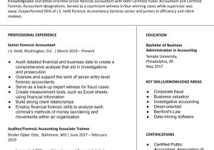 Sample Resume for Public Accounting Manager Certified Public Accountant (cpa) Resume Examples In 2022 …